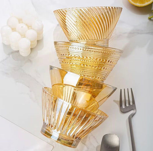 SET DE RECIPIENTE P/ POSTRES 4 PZAS GM1296-2A-63