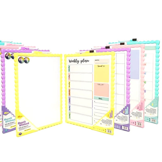 PIZARRON BLANCO BOARDNETIC 21.5X28CM IND-1140