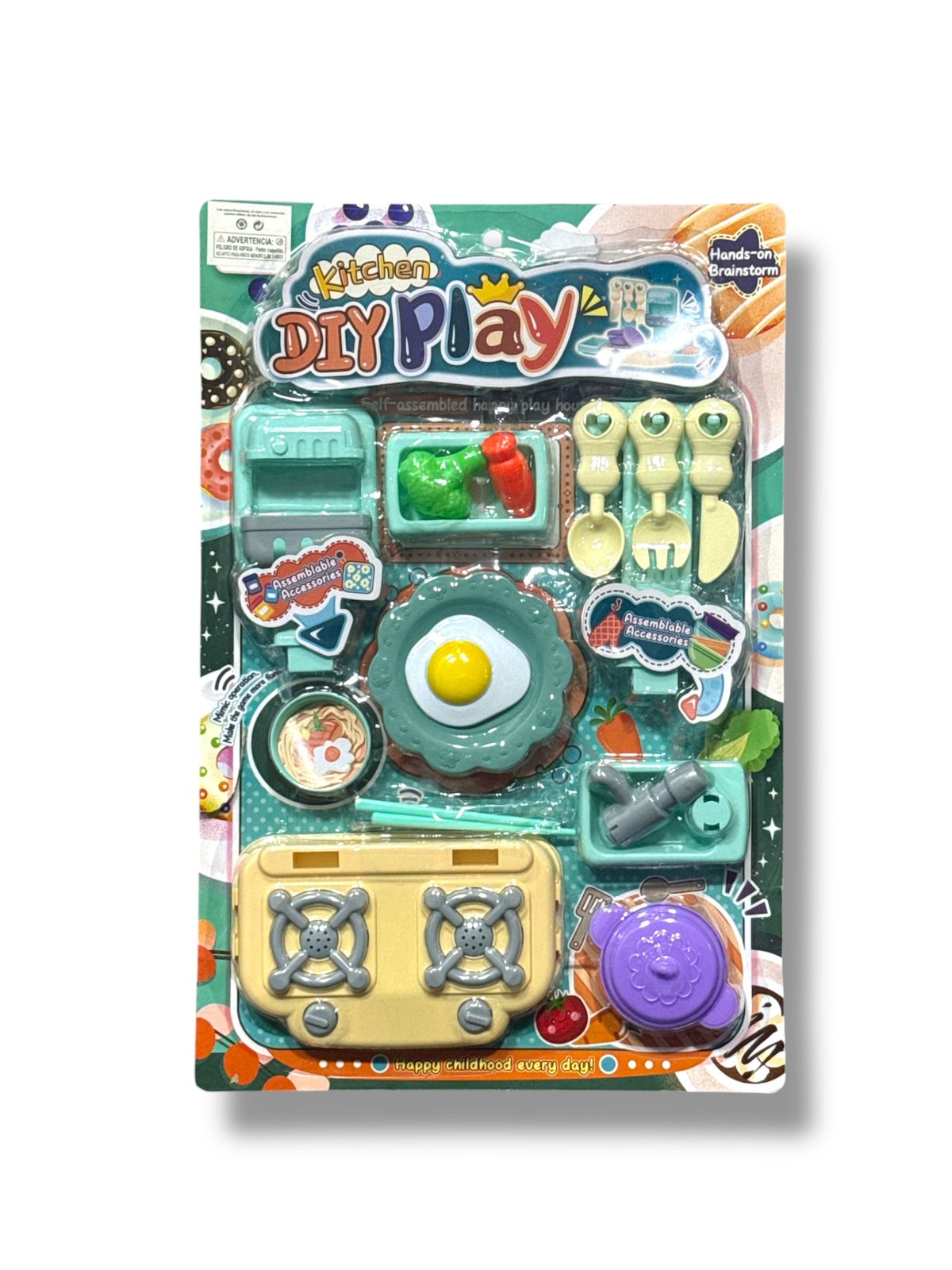 JUEGO DE COCINA KITCHEN DIY PLAY 04238