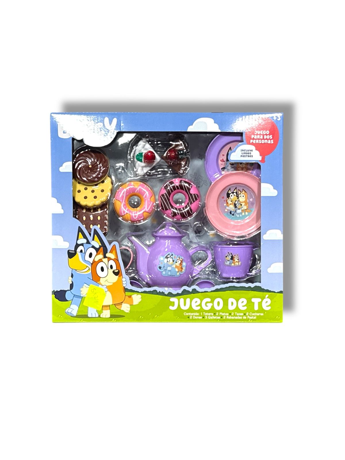 JUEGO DE TÈ CON POSTRES