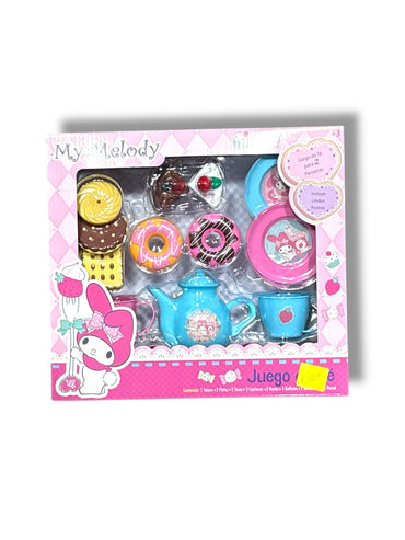 JUEGO DE TÈ CON POSTRES