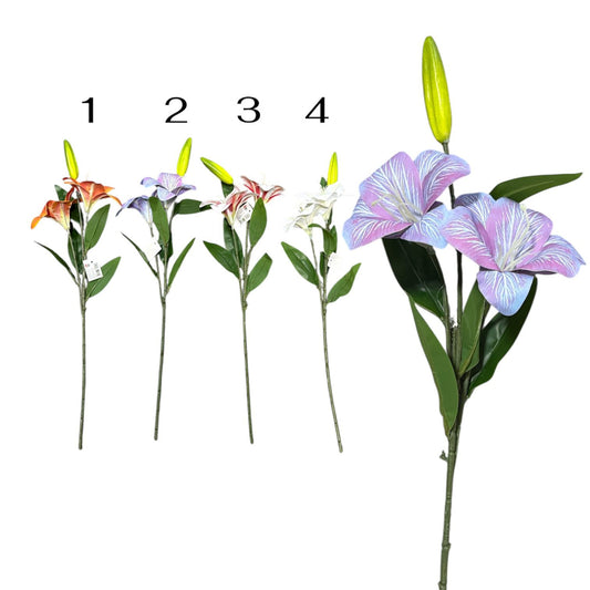 VARA DE 2 FLORES 57CM GM637-1H-10