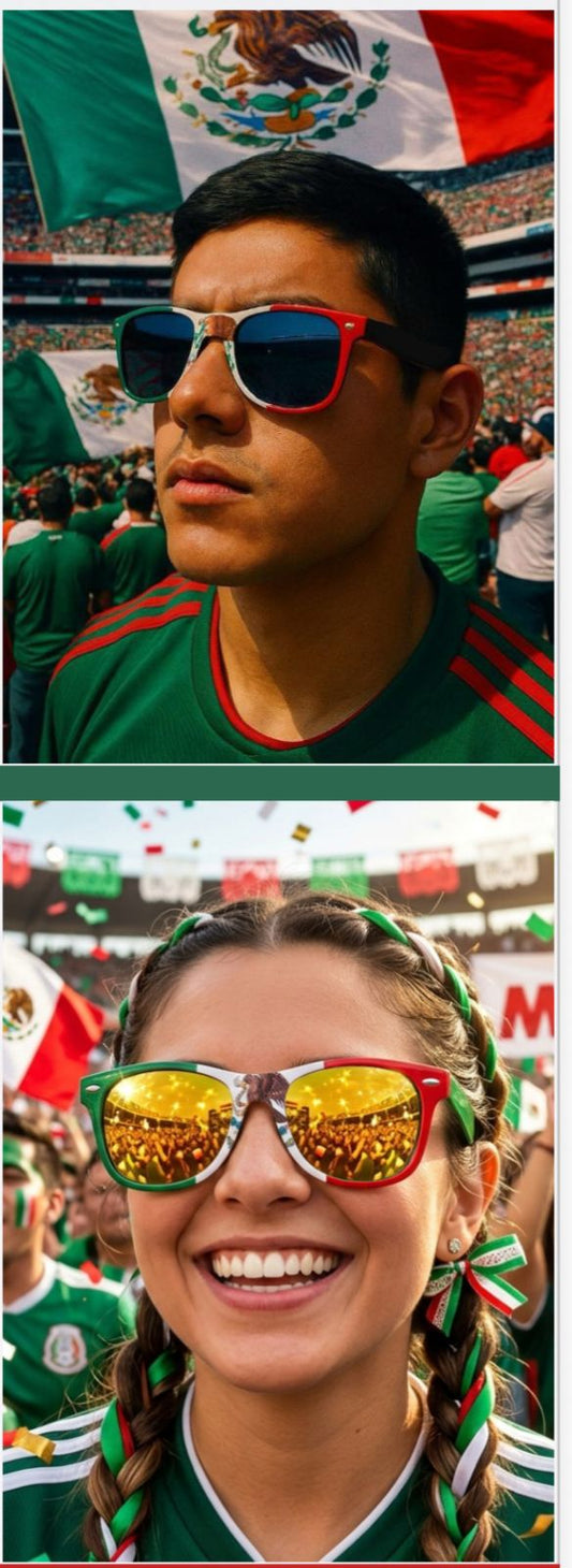 LENTES DE SOL TRICOLOR