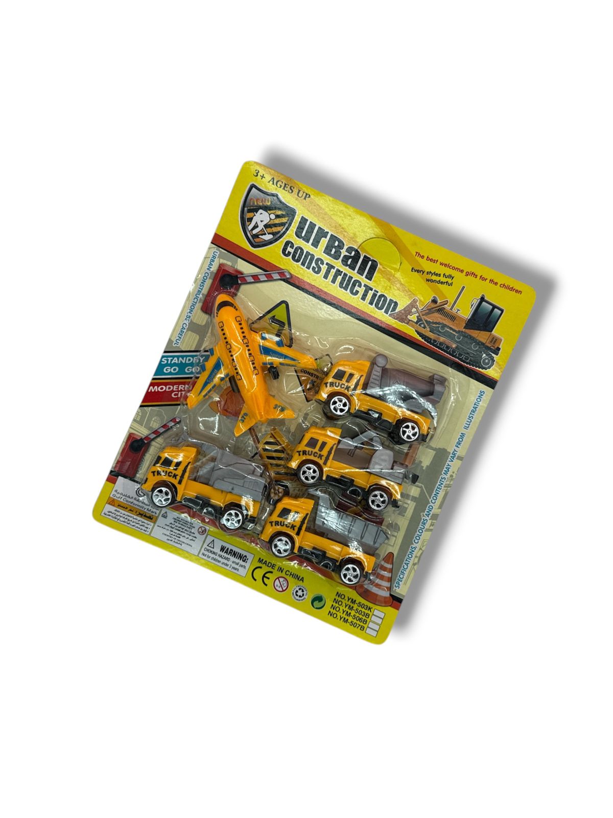 VEHICULOS DE CONSTRUCCION 5PZAS 12196R