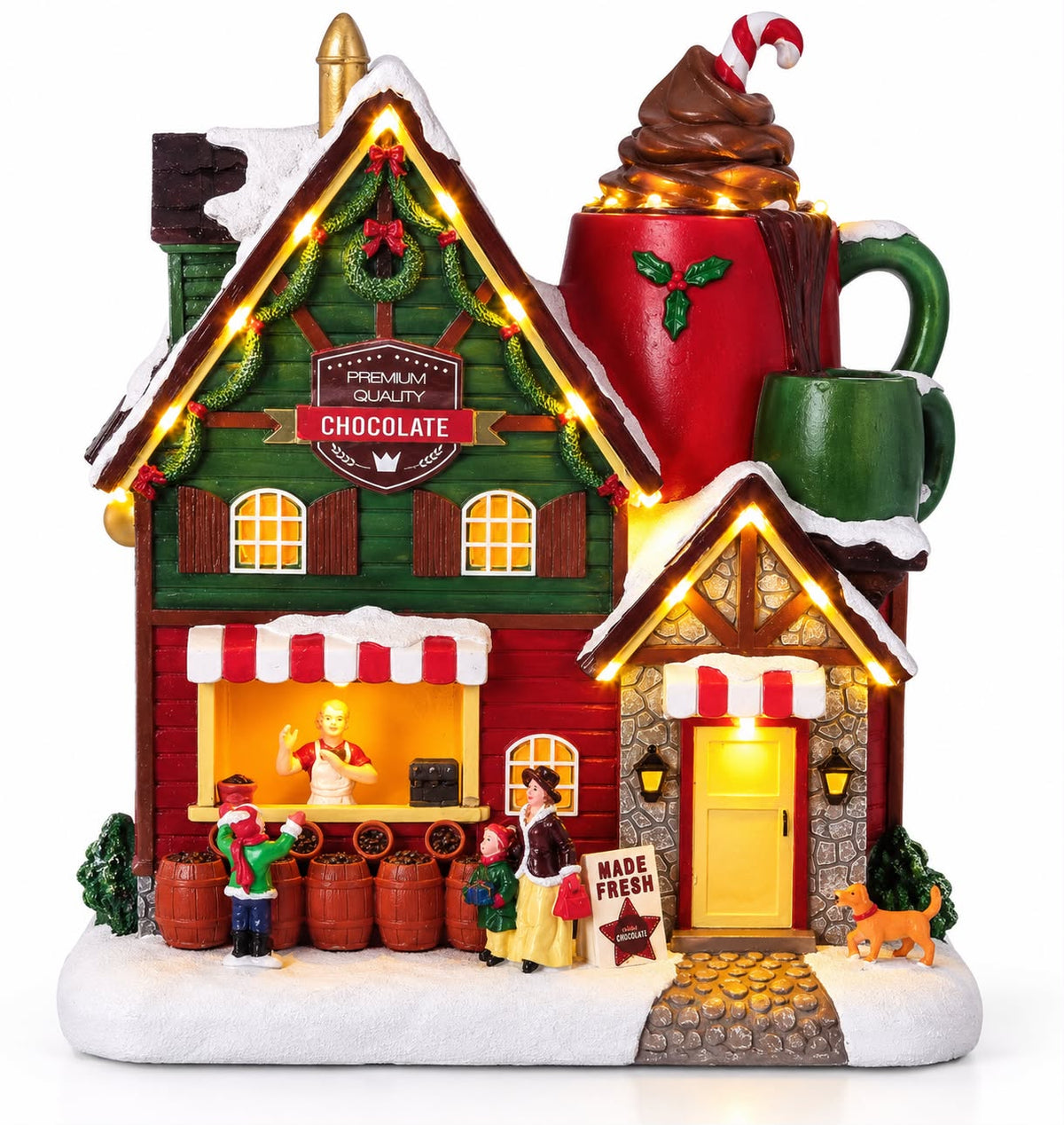CASA CHOCOLATE C/LUZ Y SONIDO GM1222-4G-3
