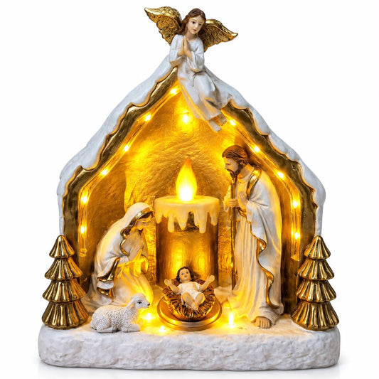 NACIMIENTO VELA C/LUZ Y SONIDO GM1222-4G-27