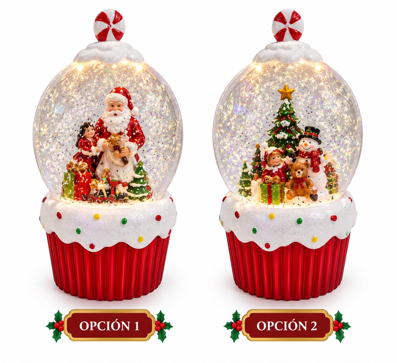ESFERA CUP CAKE C/LUZ Y SONIDO 5C5006