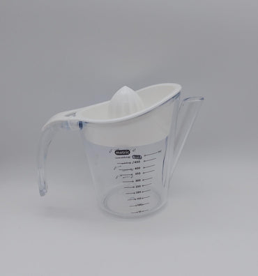 Exprimidor multifuncional de cítricos con taza medidora