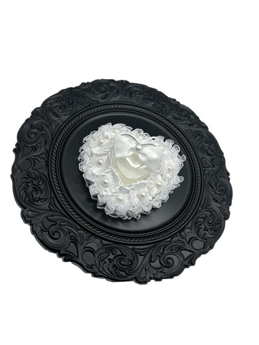 COJIN CORAZON PARA ANILLOS DE BODA GZ-9691