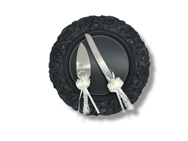 JUEGO DE COPAS Y CUCHILLOS PARA BODA 4PZAS GZ-9685