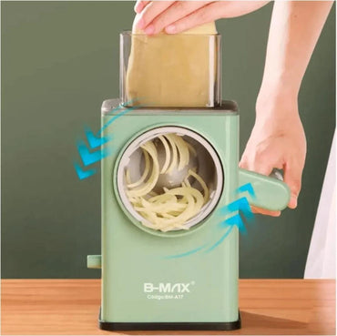 CORTADOR DE VERDURAS MULTIFUNCIONAL GIRATORIO GM414-1F-2