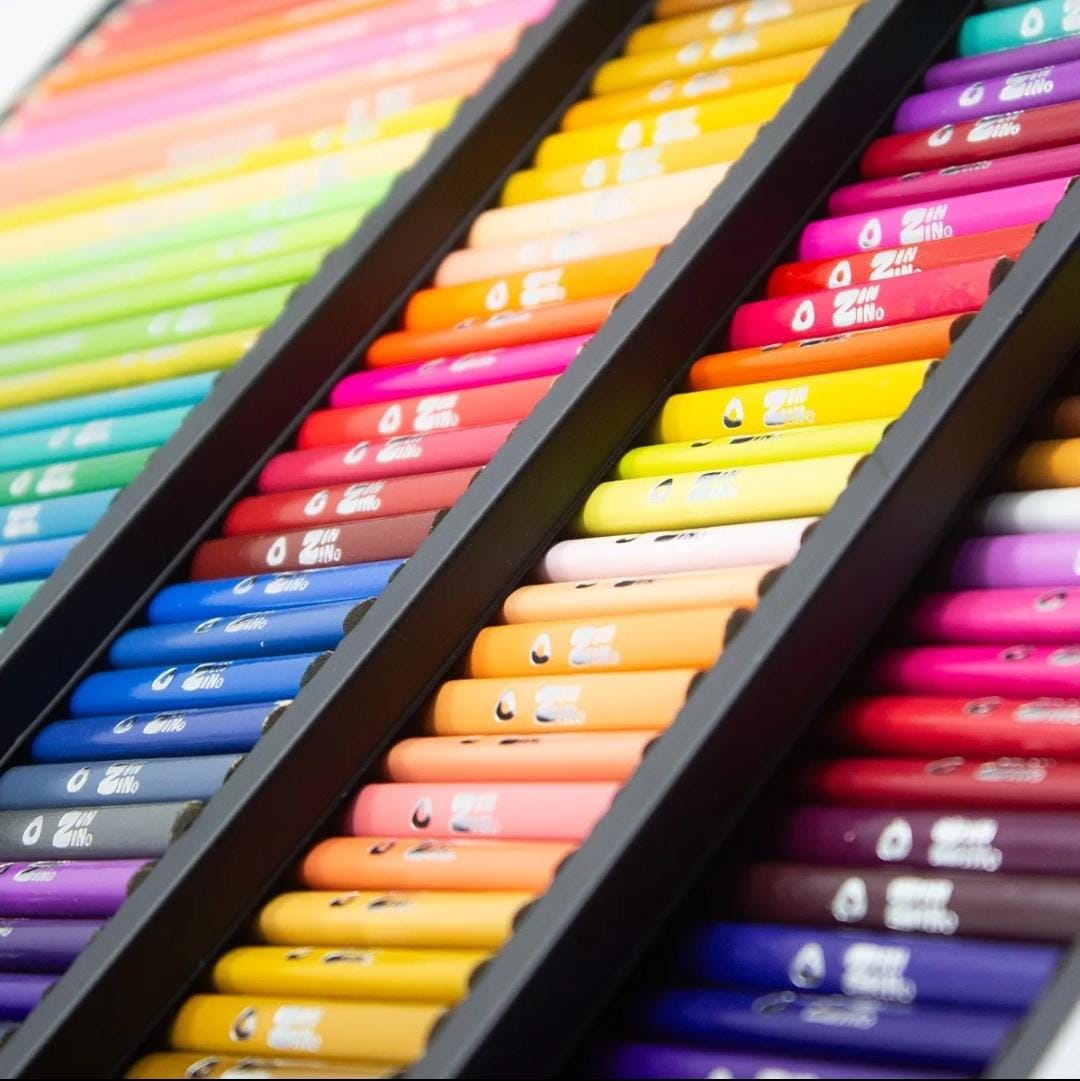 LAPICES DE COLORES RHINO COLOR 152 PZAS ZIN-0152