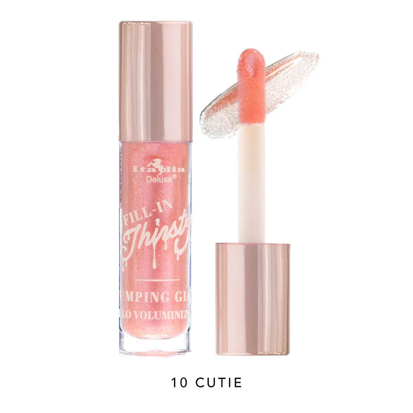 Brillo de labios voluminizador con color sediento Fill-In