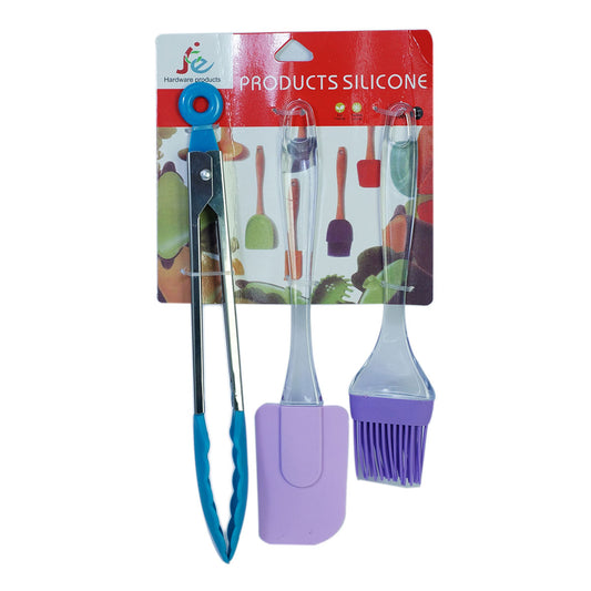 UTENSILIOS DE SILICON 3 PZAS GM97-3H-67