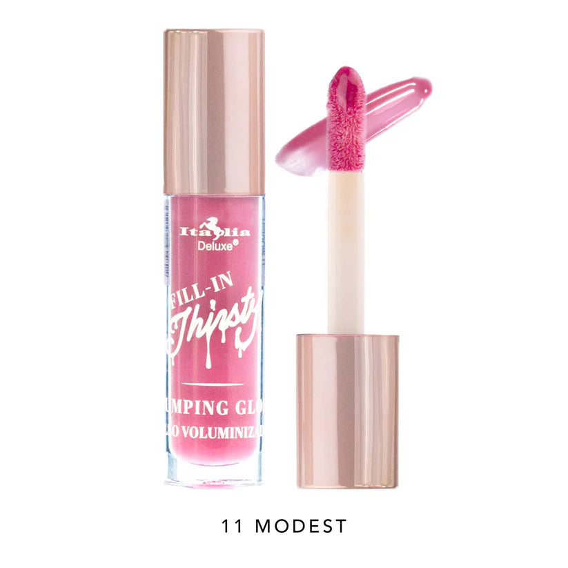 Brillo de labios voluminizador con color sediento Fill-In