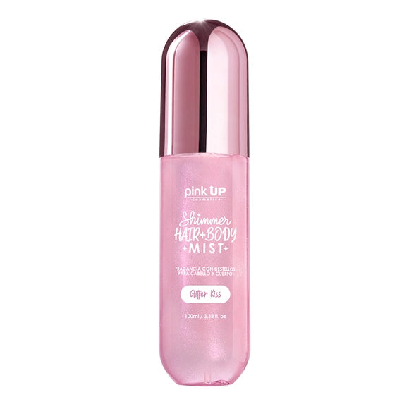 FRAGANCIA SHIMMER PARA CABELLO Y CUERPO GLITTER KISS PKSK77