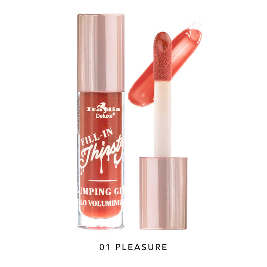 Brillo de labios voluminizador con color sediento Fill-In