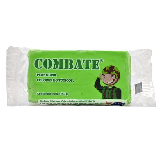 PLASTILINA COMBATE EN BARRA 140 GR COLORIM