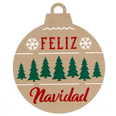 Esfera Feliz navidad 40 cm
