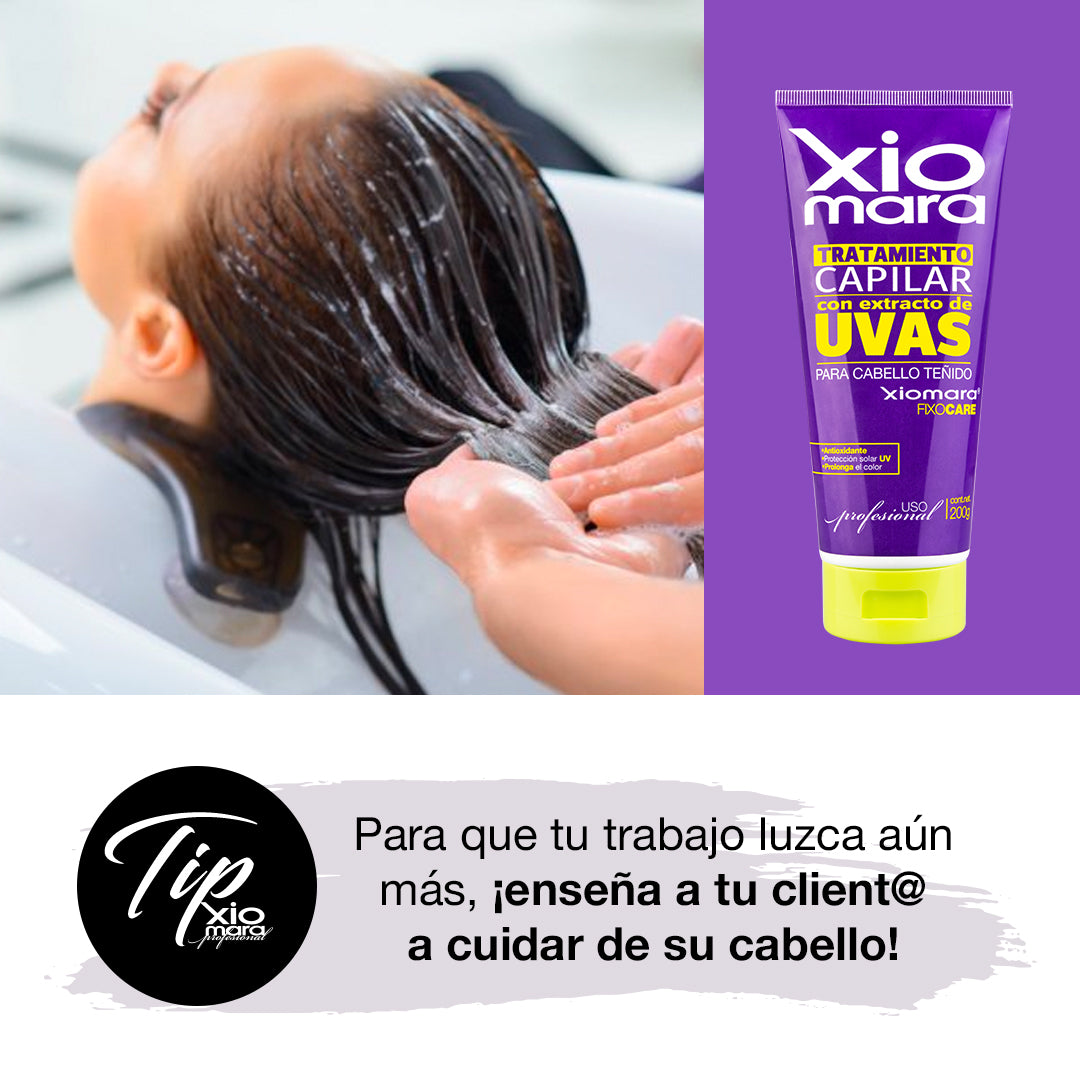 Tratamiento capilar uvas 200 g Xiomara