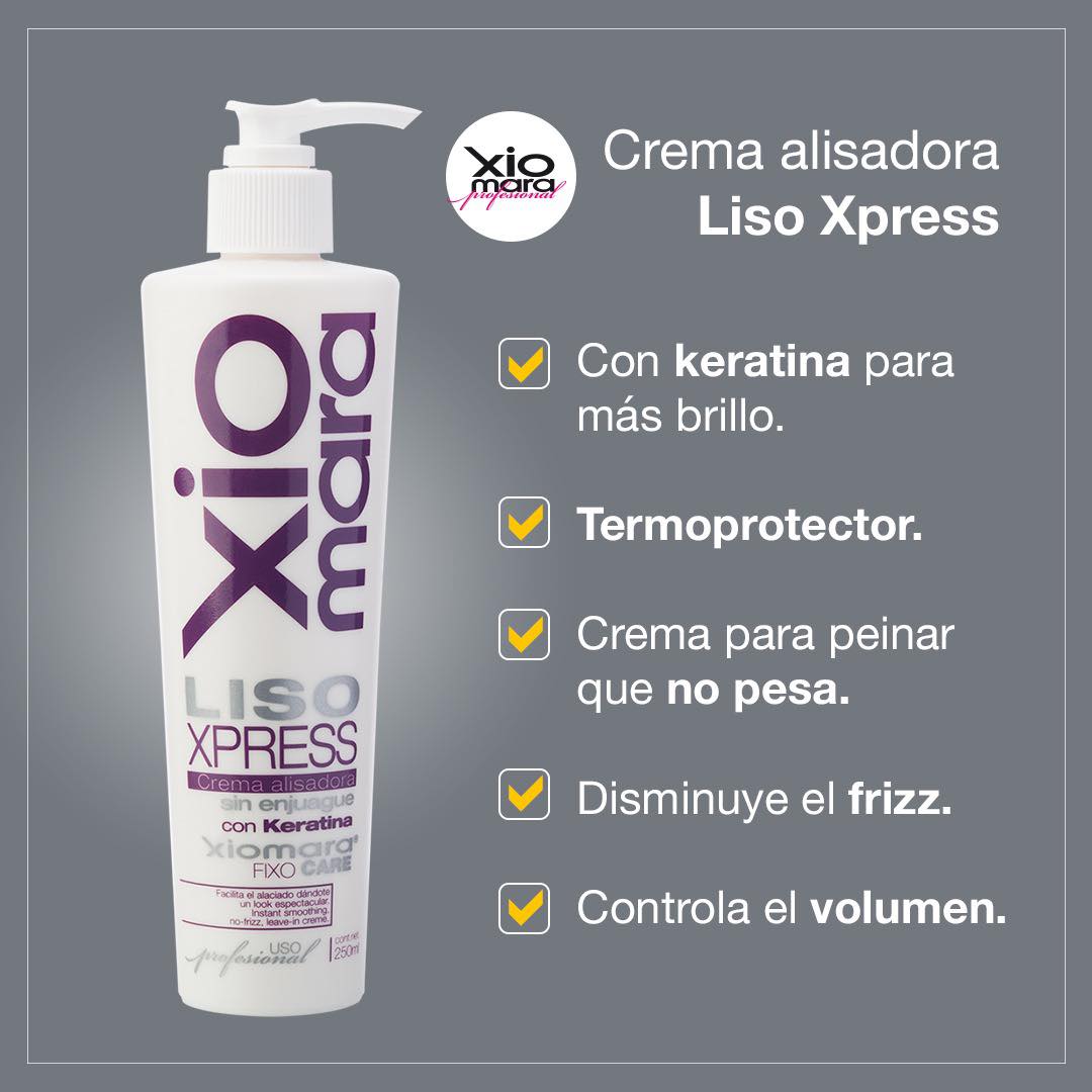 Liso express crema alaciadora Xiomara