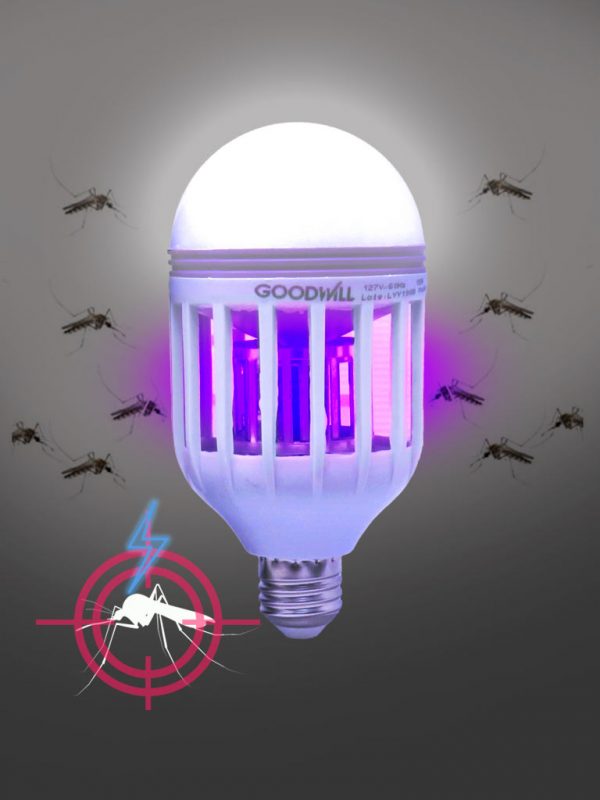 Lámpara de Led 15W Mata Insectos