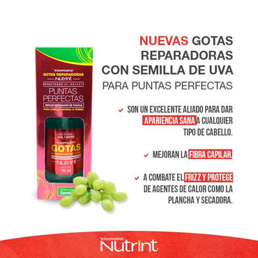 Gotas reparadoras de puntas 40 ml Xiomara