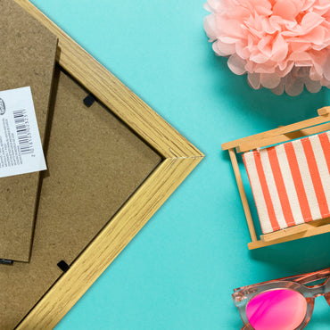 Marco madera natural