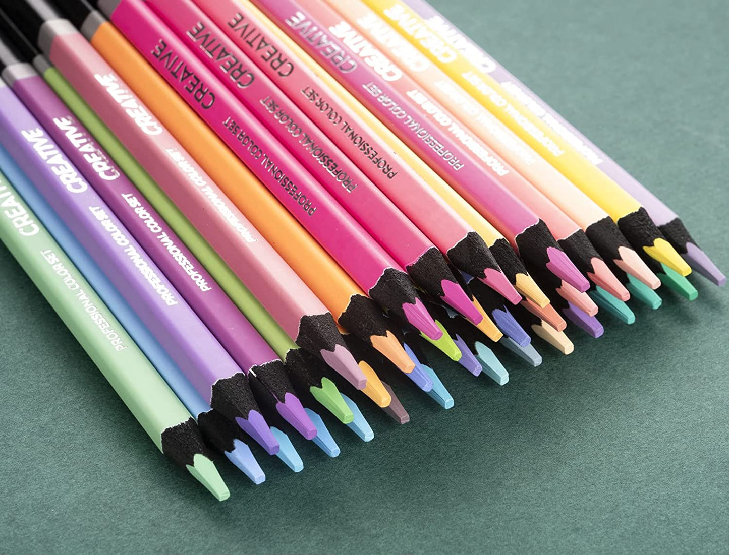 Lápices de madera colores pastel 36 piezas edición limitada Ind-0363
