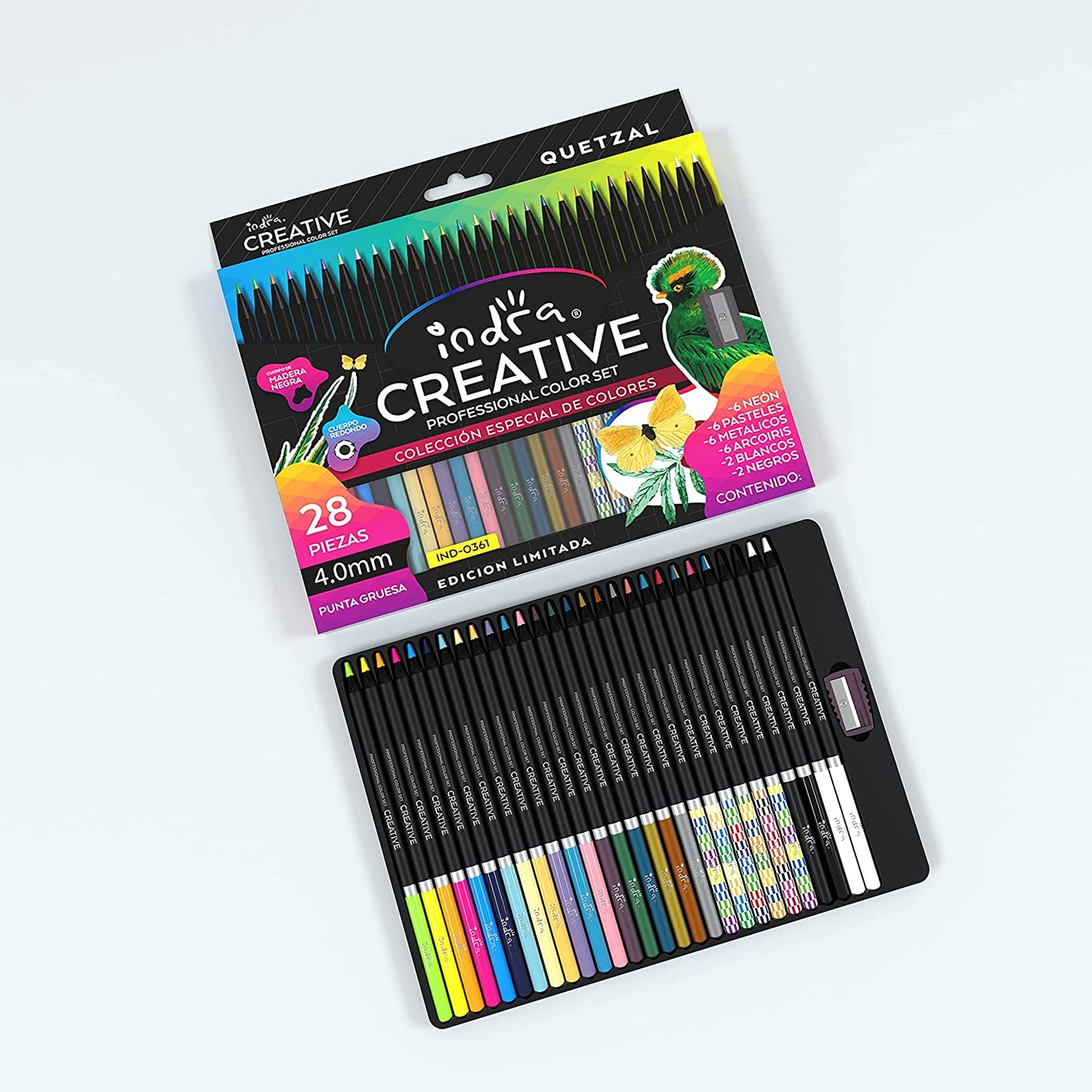 Professional color set Quetzal Ind-0361