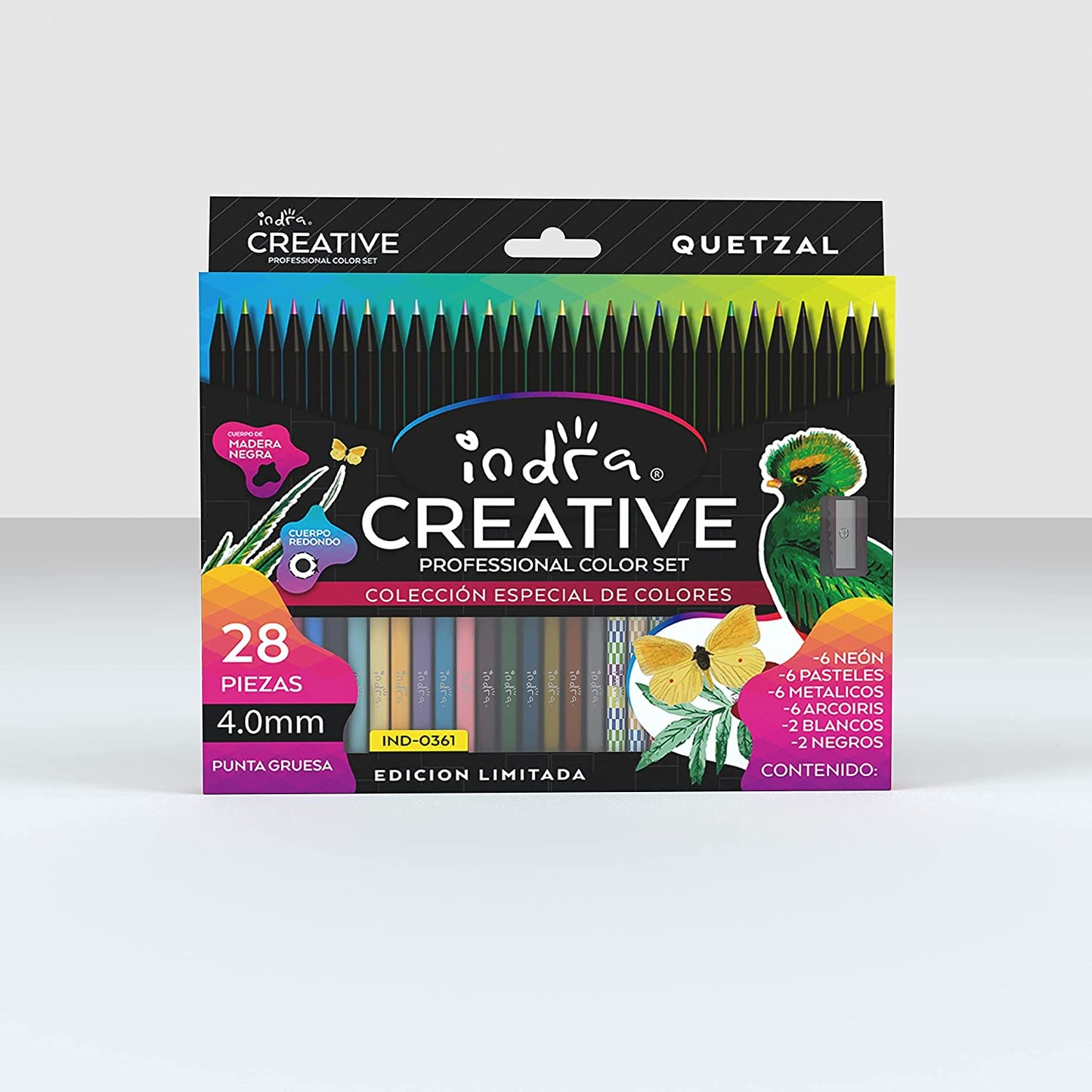 Professional color set Quetzal Ind-0361
