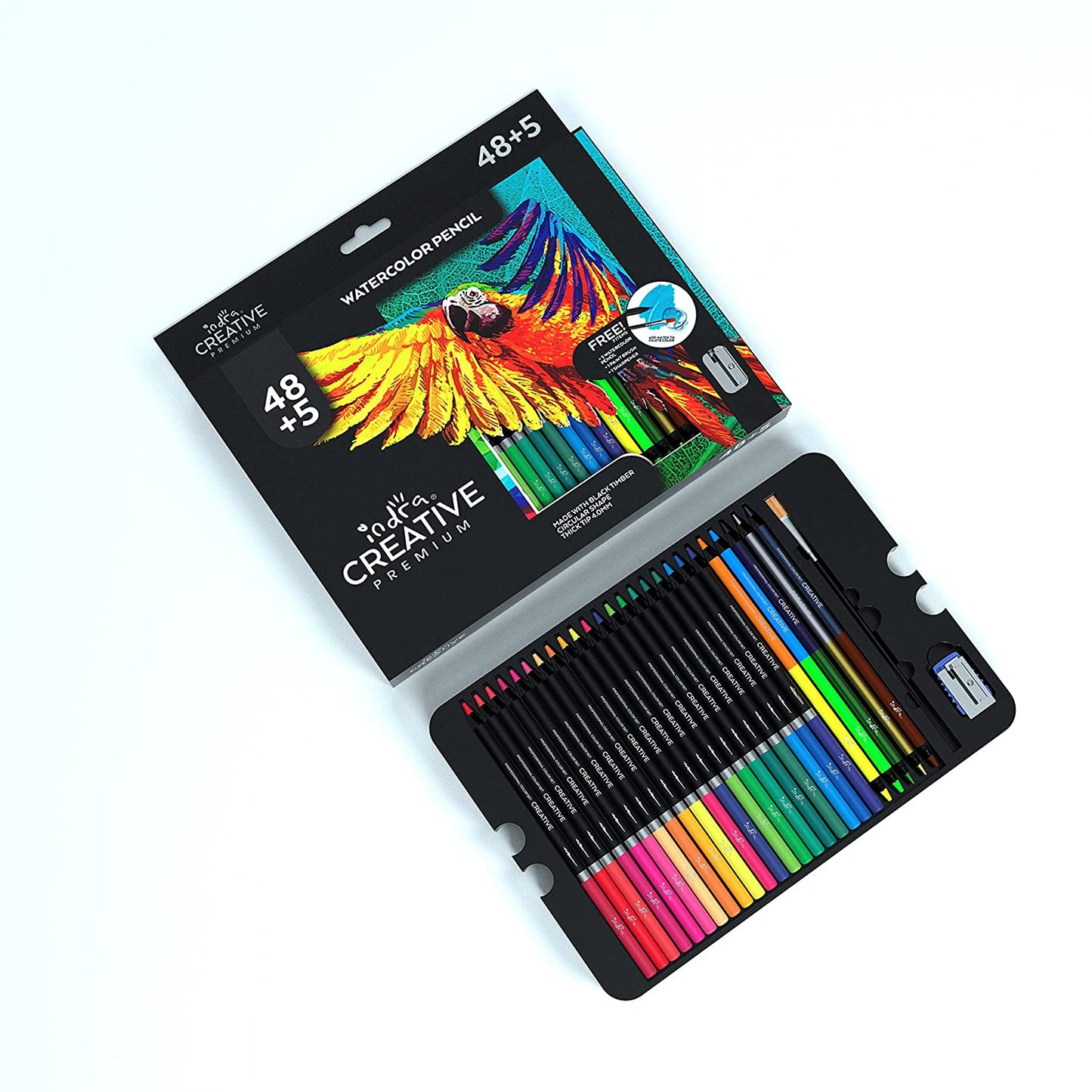 Indra creative colores acuarelables 48+5 Ind-0356