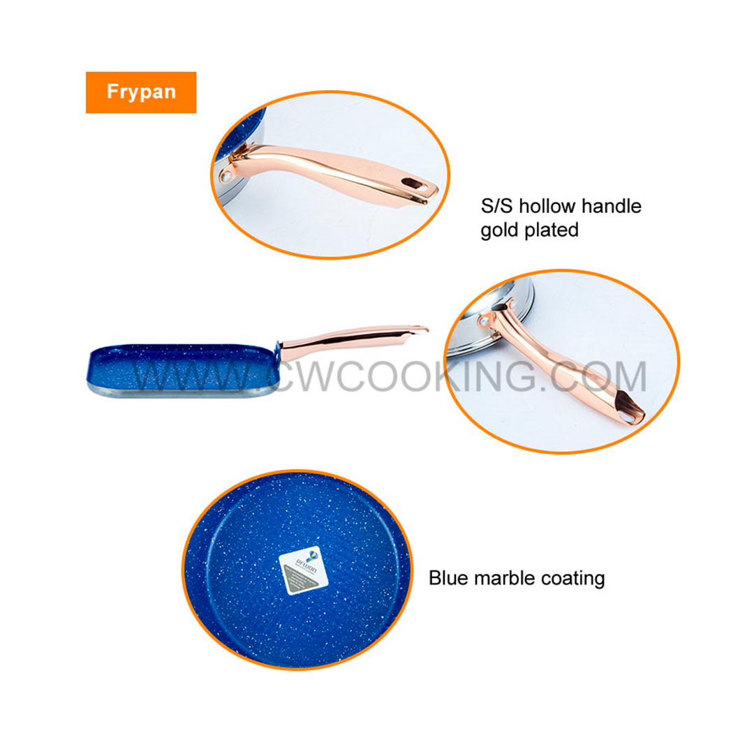 BATERIA DE COCINA DE ACERO 10PZAS GZ-E030 CW-E030