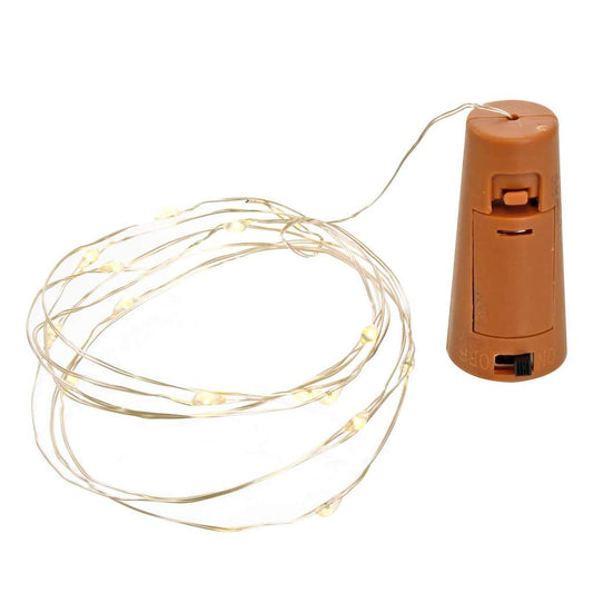 TAPON DE BOTELLA CON SERIE DE LED'S JU-C0903