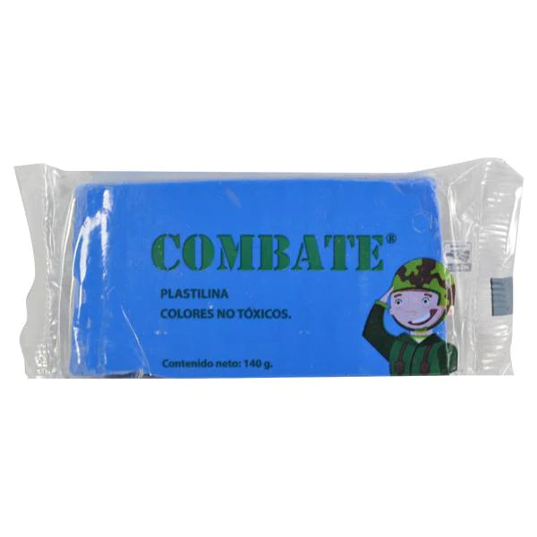 PLASTILINA COMBATE EN BARRA 140 GR COLORIM
