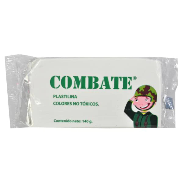 PLASTILINA COMBATE EN BARRA 140 GR COLORIM