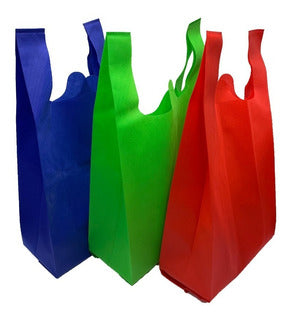 BOLSA ECOLOGICA TIPO CAMISETA 30x50x14 CM GZ-4143