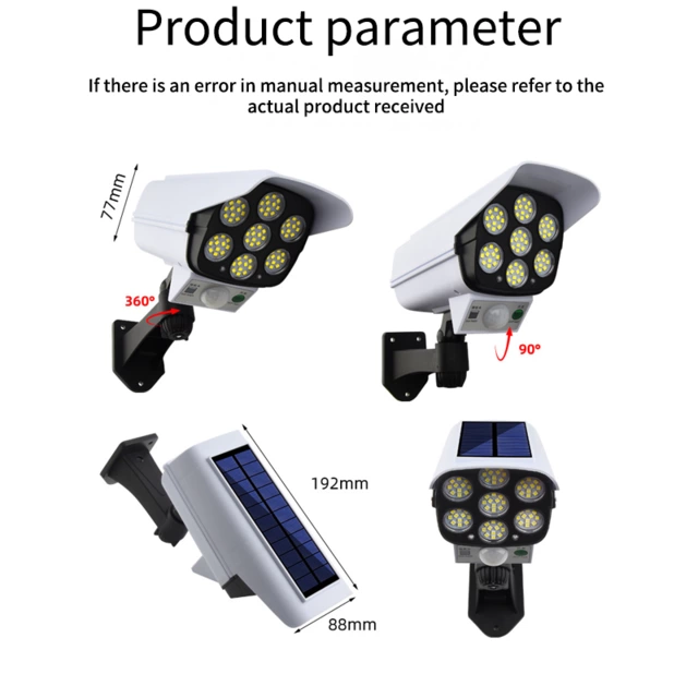 Lámpara led con sensor