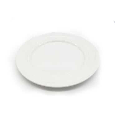 Plato loza blanco 10"