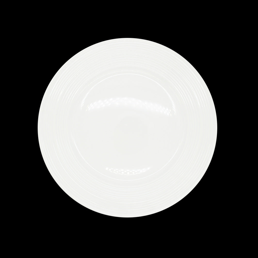 Plato loza blanco 10"