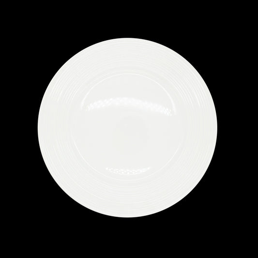 Plato loza blanco 10"