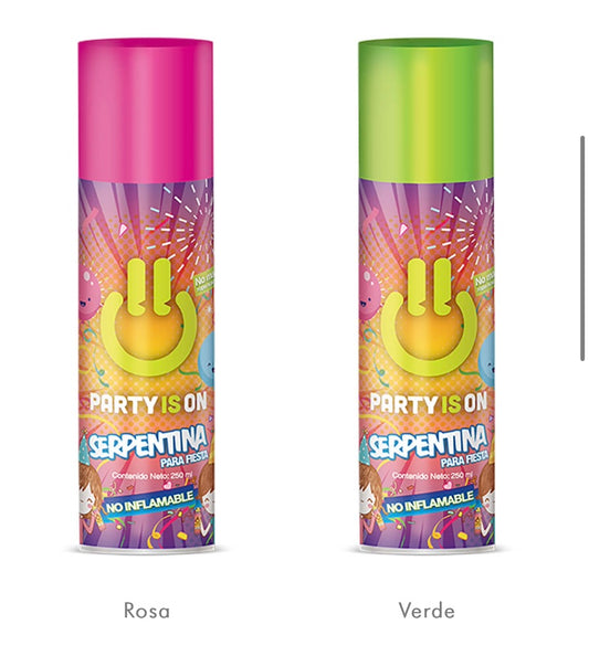 Serpentina para fiesta 250ML