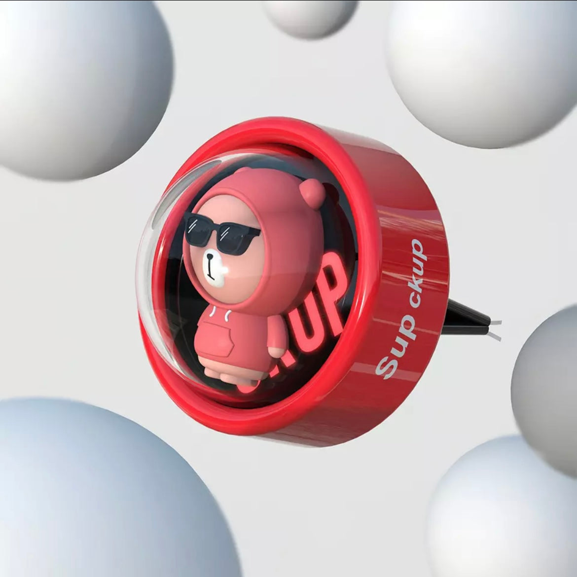 Ambientador de coche con luz