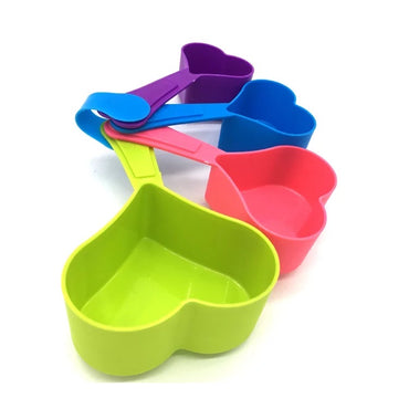 Set de cucharas medidoras corazón M192#1H-1