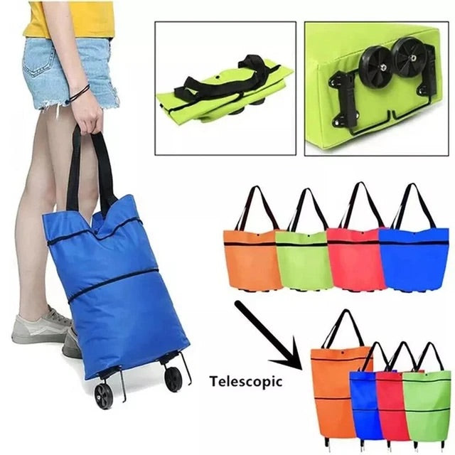 BOLSA AJUSTABLE CON LLANTAS PARA SUPER GM881-1J-1