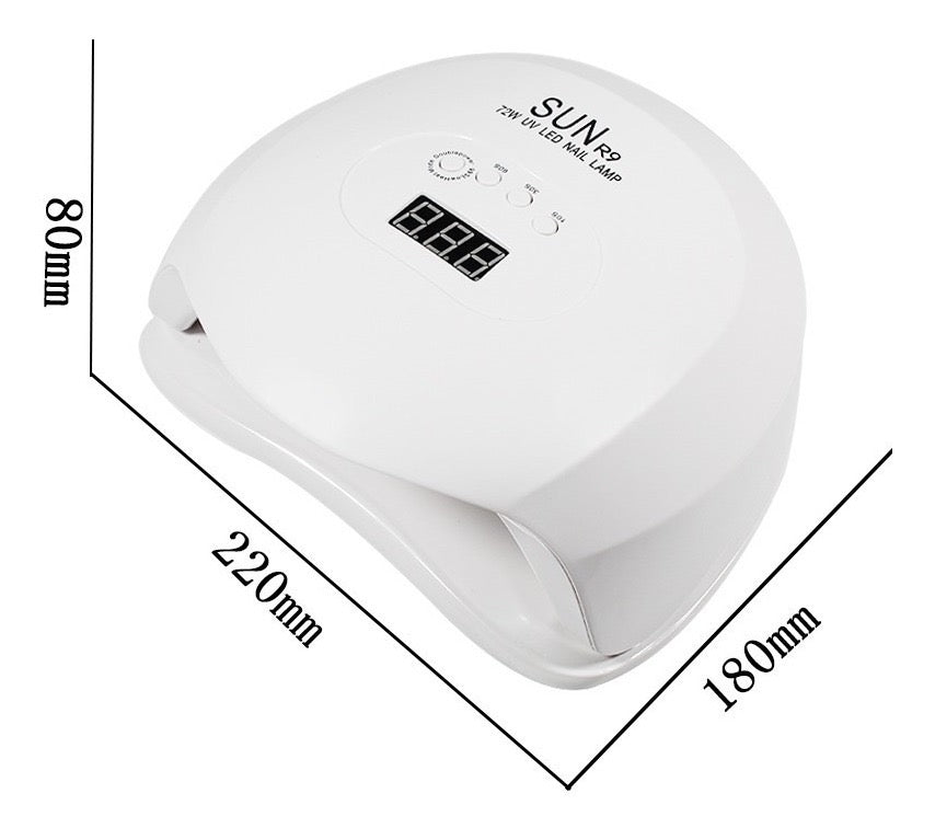 LAMPARA LED P/UÑAS GM346-1F-2