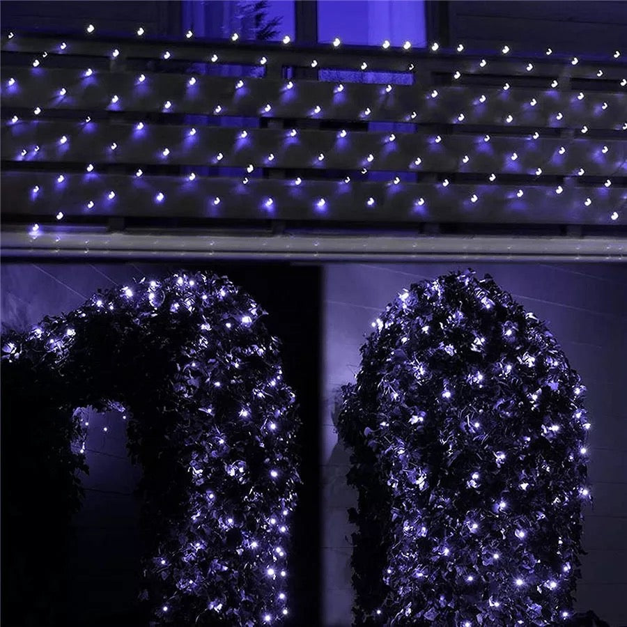 Red de 320 luces mágica blanca
