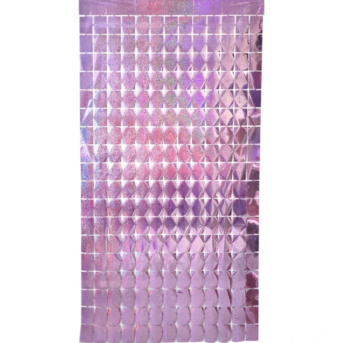 Cortina metálica Cuadrada Holográfica GZ-4519