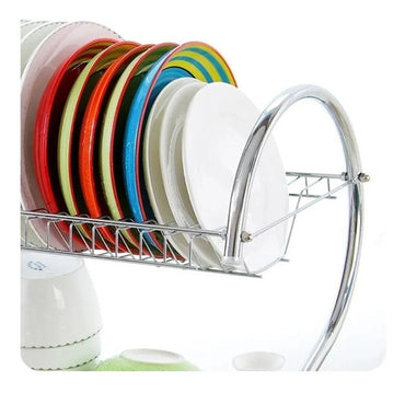 ESCURRIDOR METALICO DOS PISOS GZ-544