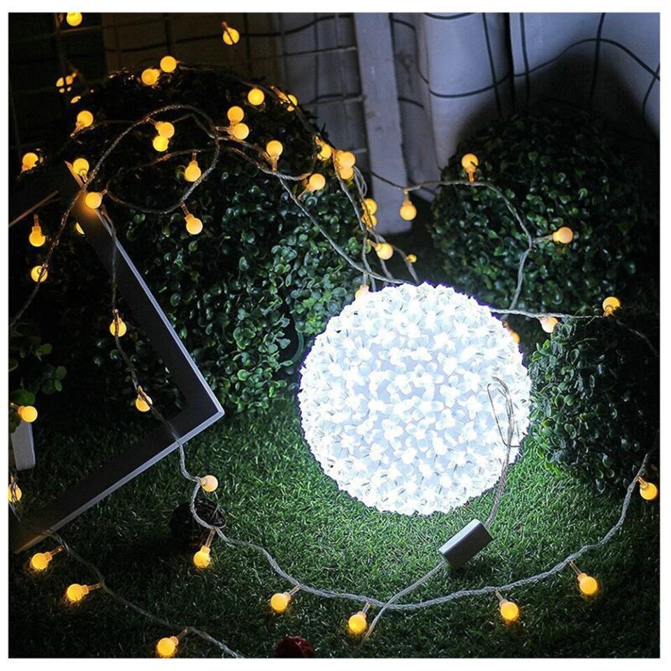 Figura de esfera de led´s luz